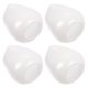 thumbnail image 4 of Juego de 4 jarras de cerámica para leche, tazas para salsas, tazas para leche de desayuno, jarras para salsas (blancas), 4 of 7