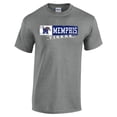 thumbnail image 1 of J2 Sport Memphis Tigers NCAA Sticker Unisex T-Shirt, 1 of 4