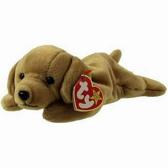 TY Beanie Babies - FETCH the Dog Golden Retriever (8.5" Plush) (BONUS ONE RANDOM TY ERASER)