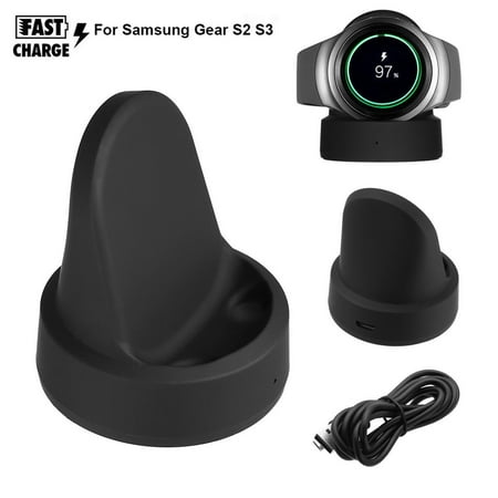 QI Wireless Stand Charging Charger Dock for Samsung Galaxy Gear S2 S3 R770 Watch Smart Watch Charger Dock Station