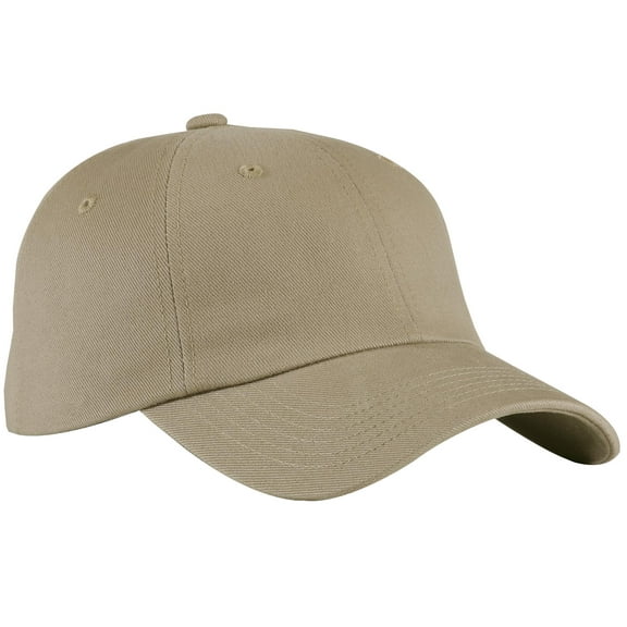 Port Authority Brushed Twill Cap. Btu , BTU , Khaki , One Size