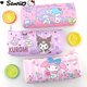 thumbnail image 2 of Bolsa de bolígrafo de PU de una sola capa de Sanrio de dibujos animados, bolsa de almacenamiento de papelería Kuromi, estuche escolar Kawaii grande para bolígrafos, 21,5x10,5x3cm Fivean unisex, 2 of 2