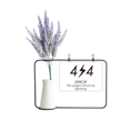 thumbnail image 1 of Programmer 404 Error Page Artificial Lavender Flower Vase Bottle Card, 1 of 2