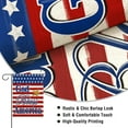 thumbnail image 2 of God Bless America Memorial Day 4th of July Patriotic Small Decorative Garden Flag,Veterans Day Stars Stripes Yard Lawn Outside Decor, American USA Outdoor Home Decoration Double Sided 12 x 18, 2 of 5