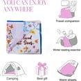 thumbnail image 3 of Best Friend Blanket, Friends Blanket for BFF Gifts, Best Friend Birthday Gifts for Women, Unique Friendship Blanket for Bestie, Bestfriend Gift Ideas - Throw Blankets with Loving Messages 50"x60", 3 of 6
