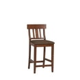 thumbnail image 2 of Linon Torino Wood Slat Back 30" Bar Stool in Cherry, 2 of 3