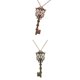 thumbnail image 1 of de Cadena Colgante en apariencia de Llave Vintage de 2 Piezas, Joyería para El Cuello Unisex, 1 of 9