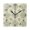 Black, variant on 7.78in Medieval Retro Pattern Square Wall and Table Clock Dual Use Vintage Design in Black or Gold