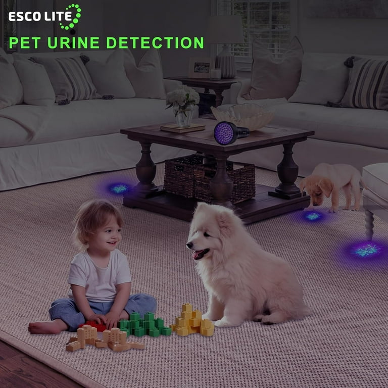 Escolite UV Flashlight Black Light, 51 LED, Ultraviolet Escolite UV Flashlight Black Light, 51 LED, Ultraviolet
