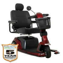 Pride Mobility Maxima Ultra HD 3-Wheel Mobility Scooter, 500 lbs. Weight Capacity, with 5-Year Extended Warranty