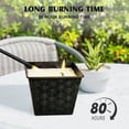 thumbnail image 4 of Giphtpoeet 2 Pack Citronella Candles Outdoor Large 28oz 2 Wicks Lemongrass Scented Soy Wax Candle for Indoor Outside, 4 of 10