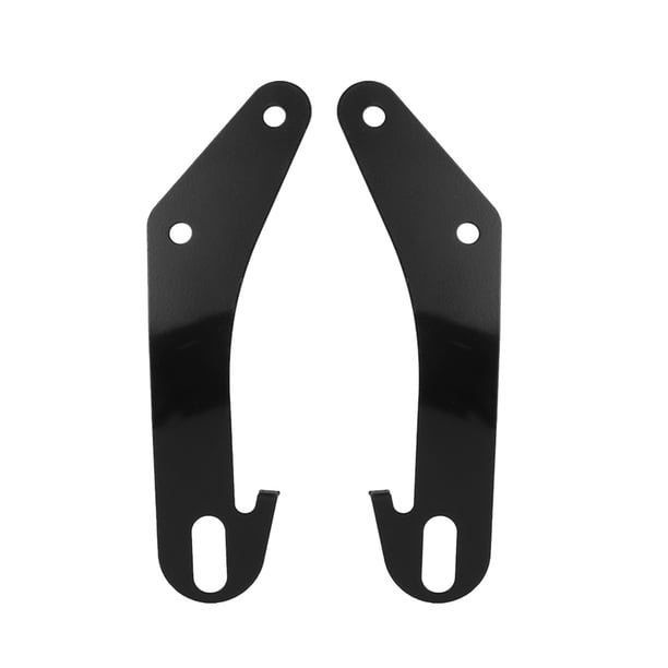 Parabrisas Delantero Para Motocicleta, Deflector De Viento De Plástico Modificado Universal Para Motocicleta Con Soporte De Montaje De Hierro Para Faros De 5-7 Pulgadas