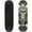 Color1, variant on Skull with patterned composition stock Outdoor Skateboard Longboards 31"x8" Pro Complete Skate Board Cruiser