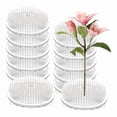 thumbnail image 2 of 24PCS Flower Frogs for Arrangements Vase Plastic Pin Frog Vase Clear Flower Frog 2.76 Inch Flower Pins Floral Frog, 2 of 8