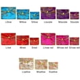 thumbnail image 4 of Fashion Handmade Portable Embroidery Bag Snap Case Storage Pouch Zipper Jewelry Bag PURPLE M, 4 of 8