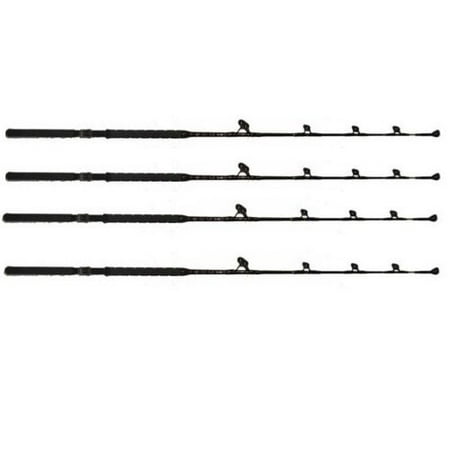 Cross Water Fly Rod - 4 pack 160 - 200 lb. Blue Marlin Tournament Edition saltwater fishing rods