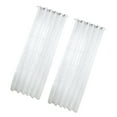 thumbnail image 3 of 1Pc Leaf Printed Curtain Fashion Single Side Window Screening Creative Window Gauze (White, 100x250cm), 3 of 7