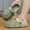 Green, variant on Cozy Pillow Slides Anti-Slip Sandals Ultra Soft Slippers Cloud Home Outdoor Shoe