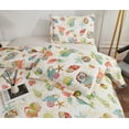 thumbnail image 6 of Beartech Ocean Quilt Set Twin Size Quilt Lightweight Reversible Microfiber Bedspread Coverlet Bedding Set, 6 of 10