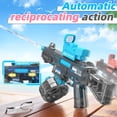 thumbnail image 4 of Paquete de 2 pistolas de agua eléctricas KIZJORYA para niños y adultos con batería, 4 of 7