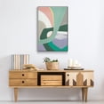 thumbnail image 6 of Merge Left Framed Premium Gallery Wrapped Canvas - Ready to Hang - 27 x 41 - White Floating Frame, 6 of 9