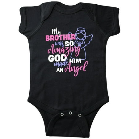 

Inktastic My Brother was so Amazing God Made him an Angel Gift Baby Girl Bodysuit