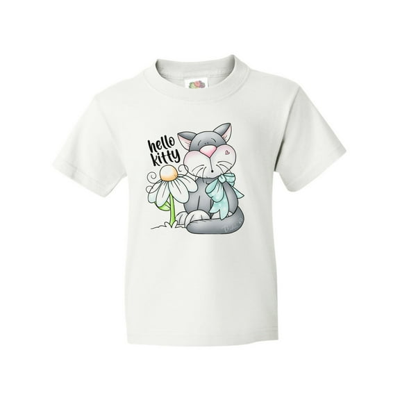 Inktastic Hello Kitty Cat Youth T-Shirt