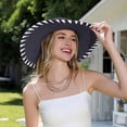 thumbnail image 2 of Chapeau Fedora Chapeau Rigide avec Visière Rétractable Chapeau de Camping pour Femmes Chapeaux pour Femmes Chapeaux pour Femmes Chapeau de Plage pour Femmes Chapeau Extérieur pour Femmes Sombrero Imperméable Été Fedora Grand Bord Chapeau de Soleil, 2 of 4