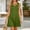 Army Green, variant on ClodeEU Women's Sleeveless Cutout Neck Mini Dress,Casual A Line Sundress for Summer Army Green,Women's Plus L