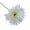 White, variant on Limei 1Pcs Faux Faux Flower Gerbera Faux Gerbera Daisies Faux Flower Bouquet 19 7 Inch for Wedding Bridal Bouquet Party Home Kitchen Orange