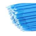 thumbnail image 4 of 400 PCS Disposable Cotton Swabs, Eyelash Extension Disposable Tattoo Makeup Brushes Cotton Swabs Stick with Plastic Handle, Blue, 4 of 5