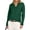 Green, variant on Women'S V Neck Long Sleeve Sweaters Dressy Casual Business Basic Knit Pullover Top Navy Blue M