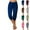Dark Blue, variant on Women's Running Shorts Elastic High Waisted Casual Tight High Waisted Drawstring Button Pocket Cropped Pants