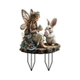 thumbnail image 2 of Easter Bunny Garden Insert, Easter Bunny Egg Outdoor Garden Yard Art, 11.8×7.8 Inch Waterproof Sun-Proof Holiday Landscaping Sign for Flower Bed Courtyard, 2 of 6
