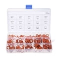 thumbnail image 6 of 225Pcs Red Silicone O Ring Assortment Kit For Extreme Temperature Resistance, 6 of 7