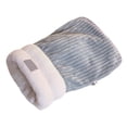 thumbnail image 3 of Pet Sleeping Bag for Cats, Warm Lamb Wool Cave Bed | Large Enclosed Nidus Design with Adjustable Entrance, Soft Gray Plush, 21.2x17.7in Cozy Indoor Hideout for All Cat Sizes, 3 of 6