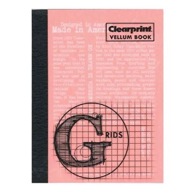 Chartpak CVB34G Vellum Gridded Sketchbook 3 in. x 4 in.
