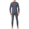 thumbnail image 5 of Therma Pro Mens Fleece Lined Thermal Top & Bottom Underwear Set, Long Johns Base Layer Ultra-Soft, Charcoal Gray, 2X-Large, 5 of 6