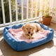 thumbnail image 1 of Manta Suave de Fibra Larga para Mascotas (Perros y Gatos): Ropa de Cama Transpirable, Peluda y Acogedora para Usar En La Perrera, El Sofá o El Coche. Alfombrilla de Descanso de Tela Sintética para La, 1 of 6