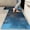 Blue, variant on 2 Pieces Kitchen Rugs, Abstract Anti Fatigue Non Slip Foam Cushioned Orange Yellow Dappled Modern Comfort Indoor Floor Mat Runner Rug Set for Laundry Office Sink Bathroom (17"x48"+17"x24")