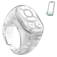 thumbnail image 1 of Bague de Défilement à Distance pour TikTok et Médias Sociaux, Contrôleur Tourneur de Page Sans Fil, Télécommande Multimédia Bluetooth, Compatible iOS Android HarmonyOS, Noir, 1 of 8