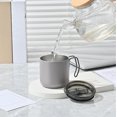 thumbnail image 4 of Taza De Caf Con Aislamiento De Acero Inoxidable 304, Termo De Doble Capa, Taza De Viaje Con Asa De 355 Ml Y Dise O Elegante, Ideal Para Oficina, Mantiene Las Bebidas Calientes O Fr as, 4 of 7