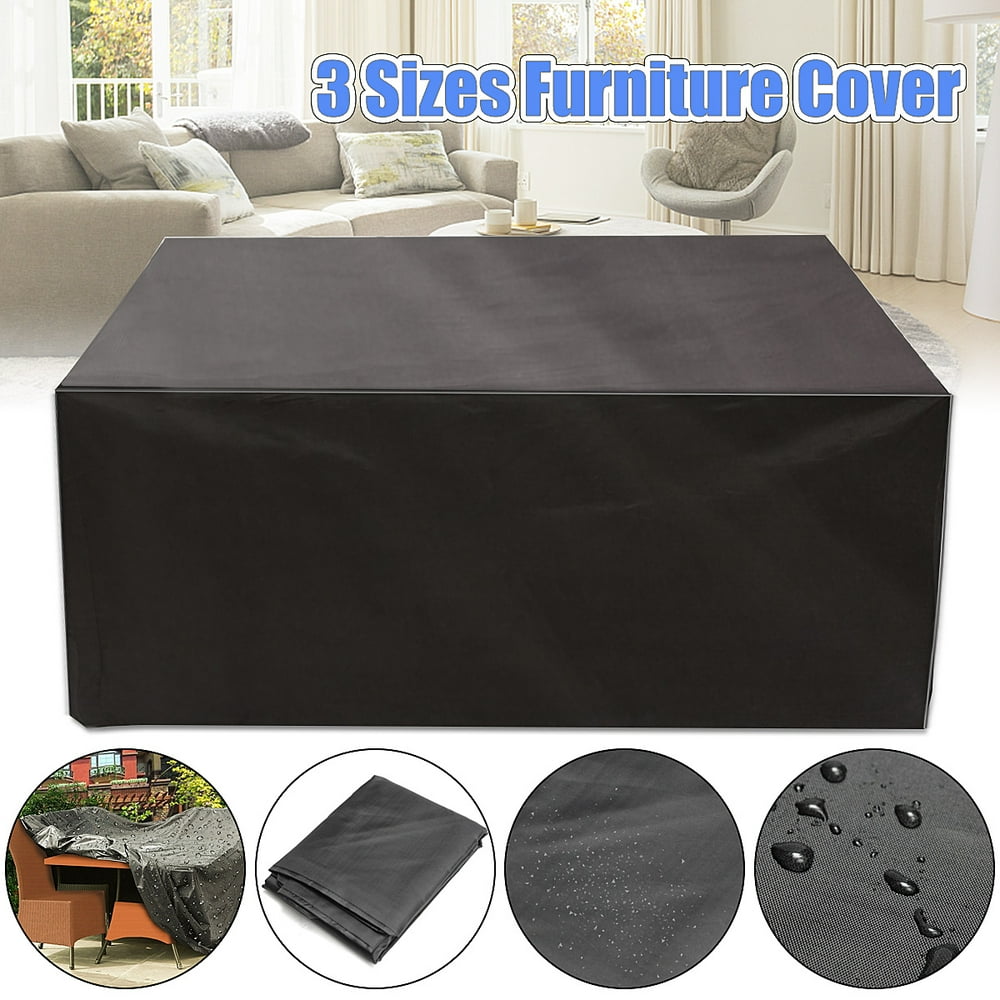 Patio Table Cover Waterproof Outdoor Dining Table and Chairs