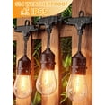 thumbnail image 2 of Cadena de luces LED para exteriores Svater de 23 m con 26 bombillas S14 IP65, 2 of 7