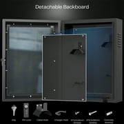 VIVO Wall-Mounted EV Charger Protective Box with Safety Padlock