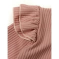 thumbnail image 4 of Bagilaanoe Toddler Baby Girls Footie One-pieces Long Sleeve Jumpsuit 6M 9M 12M 24M 3T Kids Ruffle Romper Casual Clothing, 4 of 9