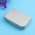 thumbnail image 3 of MasteelfCA 12Pcs Metal Box Small Items Collection Cards Storage Box Steel Mini Objects Tinplate Container (Silver), 3 of 5
