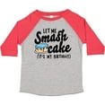 thumbnail image 3 of Inktastic Let Me Smash Cake Its My Birthday Boys Toddler T-Shirt, 3 of 5
