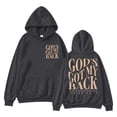 thumbnail image 3 of Women's Hoodie Oversize Fashion Christian Print Graphic Long Sleeve with Pocket Plus Size Clothes Outfits, 3 of 5