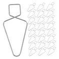 thumbnail image 6 of ROSENICE Ceiling Squeeze Hook 30Pcs Steel Hooks For Displaying Signs Banners Artwork Lights Small Plants 6.3X2.9X0.1in, 6 of 8